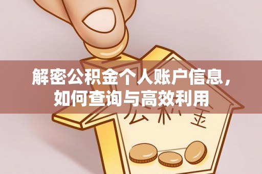 敦煌解密公积金个人账户信息，如何查询与高效利用
