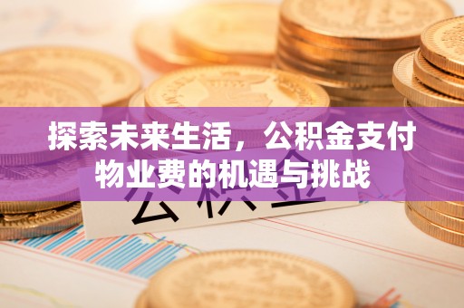 敦煌探索未来生活，公积金支付物业费的机遇与挑战