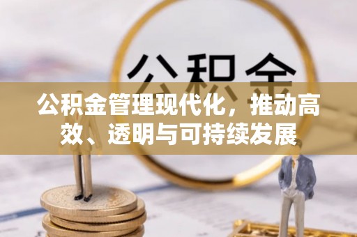 敦煌公积金管理现代化，推动高效、透明与可持续发展