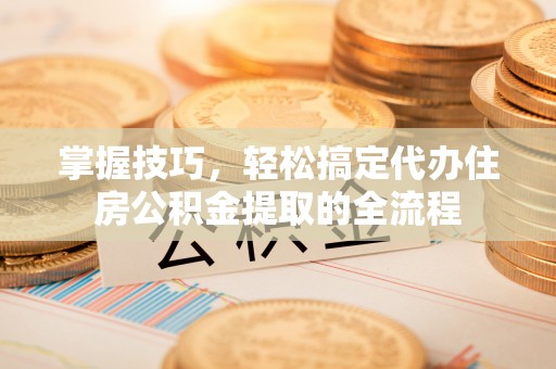 敦煌掌握技巧，轻松搞定代办住房公积金提取的全流程
