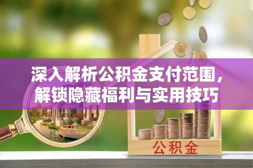 敦煌深入解析公积金支付范围，解锁隐藏福利与实用技巧