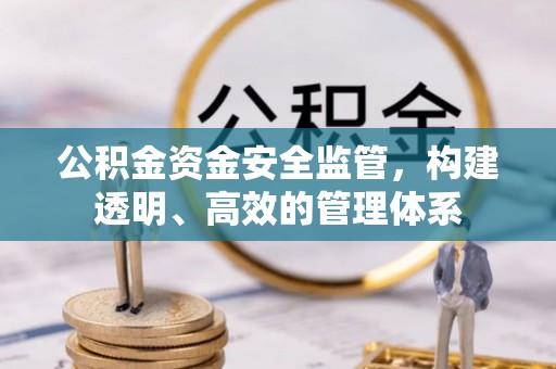 敦煌公积金资金安全监管，构建透明、高效的管理体系