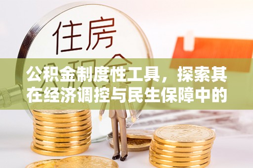 敦煌公积金制度性工具，探索其在经济调控与民生保障中的重要作用
