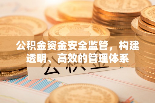 敦煌公积金资金安全监管，构建透明、高效的管理体系
